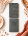 Plaque texture pâte polymère - Toile d’araignée