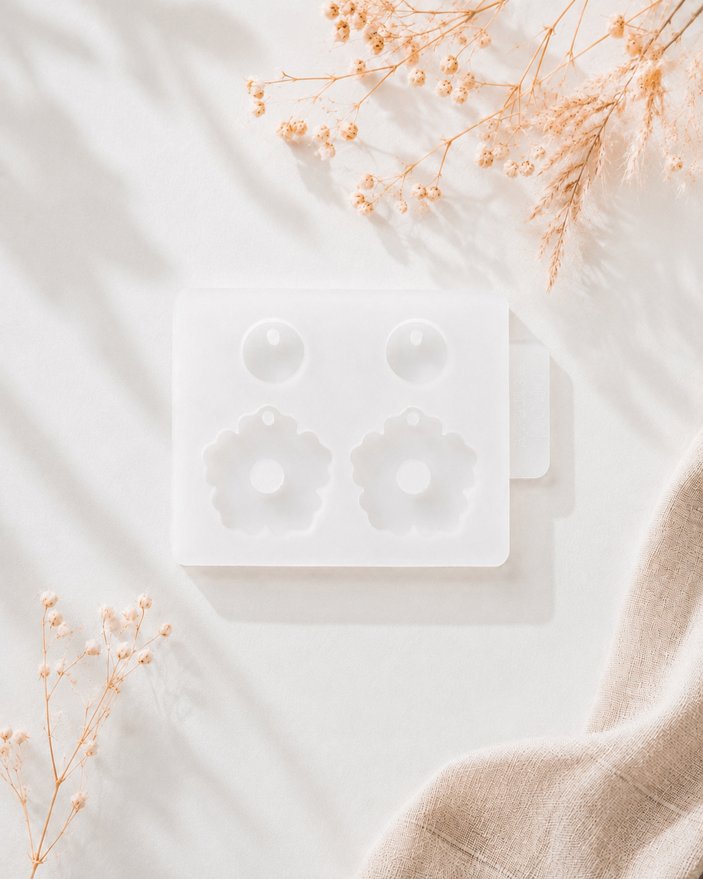 Moule boucle pendantes Blossom - Destockage