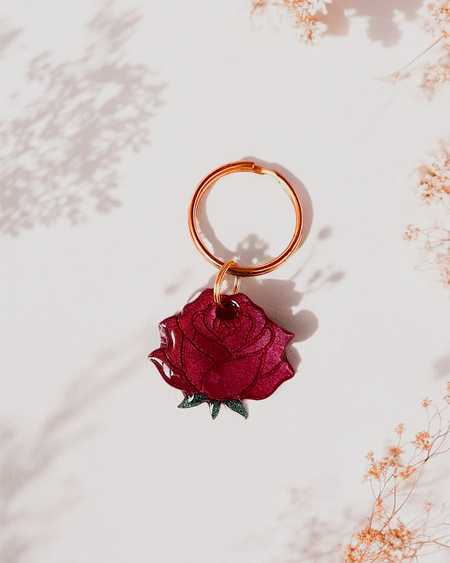 Moule fleur rose