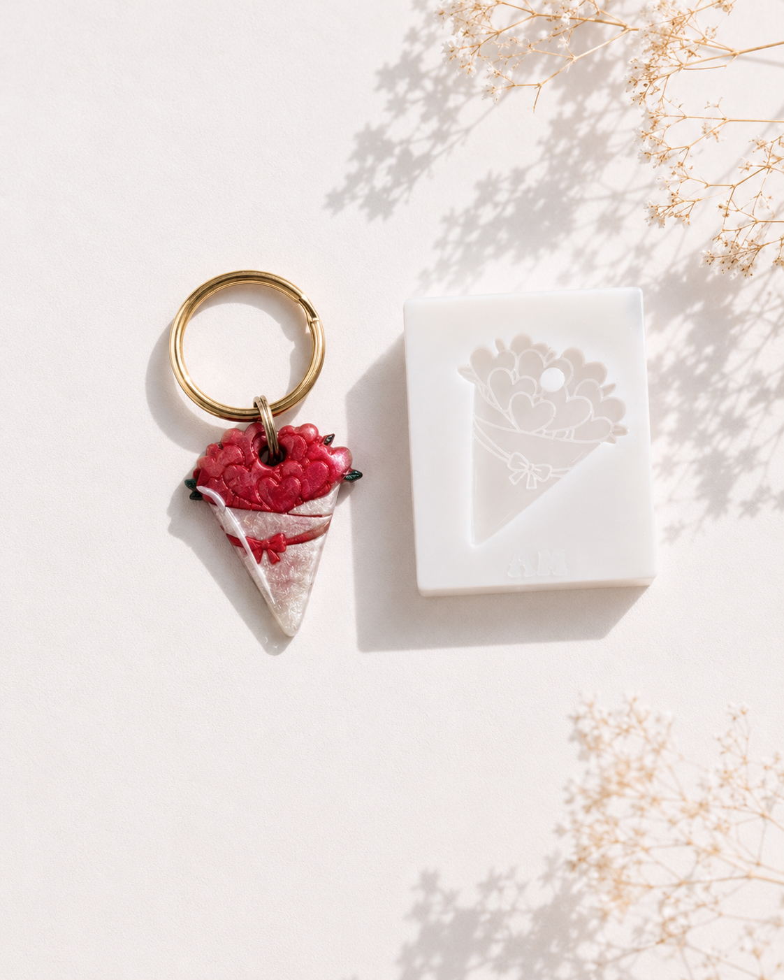 Moule en silicone sur mesure (médaille / porte-clés)