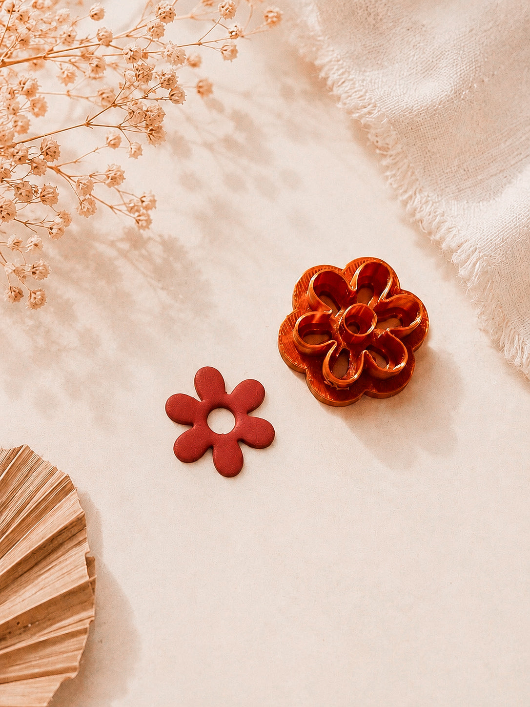 Emporte-pièce fleur – Pâte polymère & argile | Atelier Mold