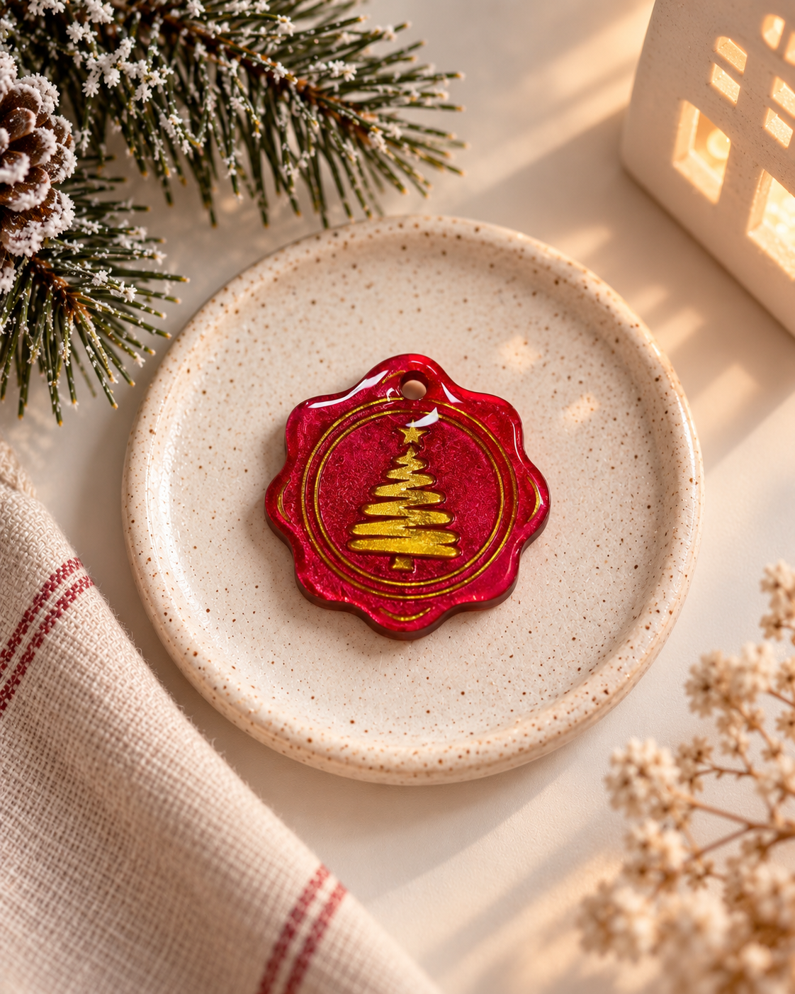 Moule Cachet de cire du Père Noël