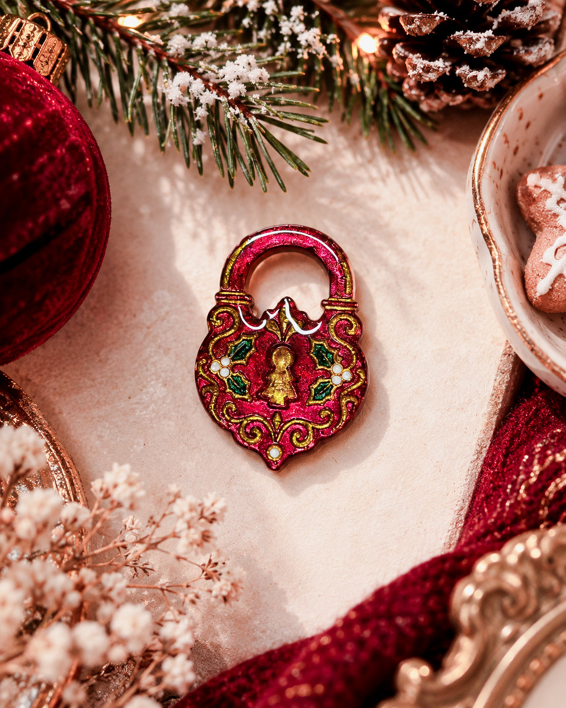 Moule Serrure du Père Noël 🗝️
