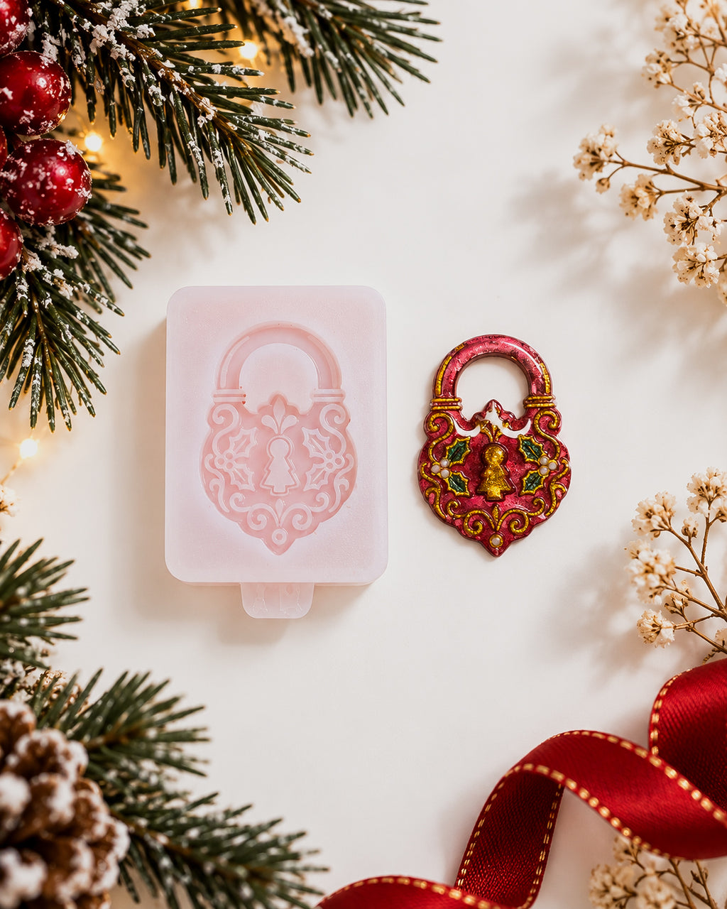 Moule Serrure du Père Noël 🗝️