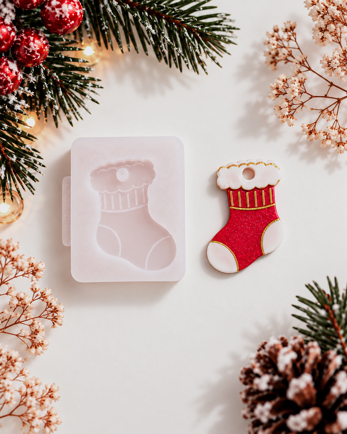 Moule Chaussette de Noël