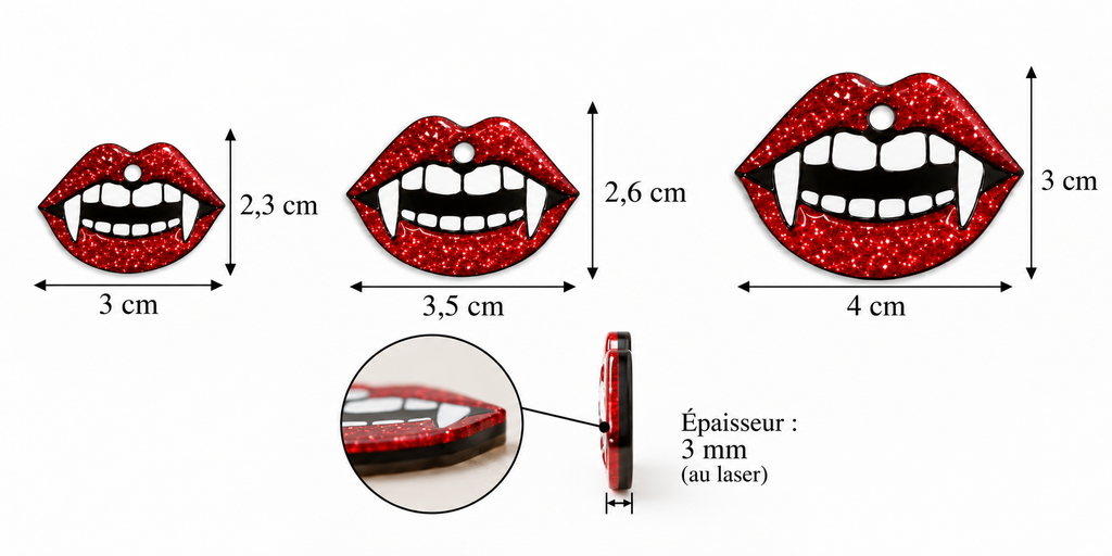 Moule Vampire kiss 🧛‍♀️