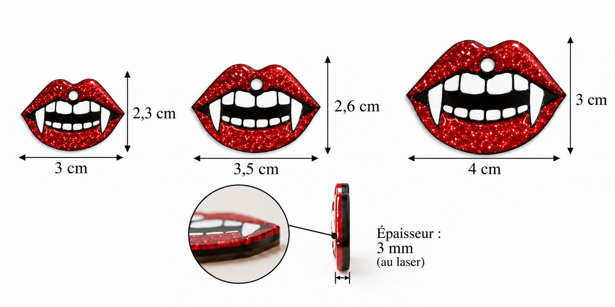 Moule Vampire kiss 🧛‍♀️