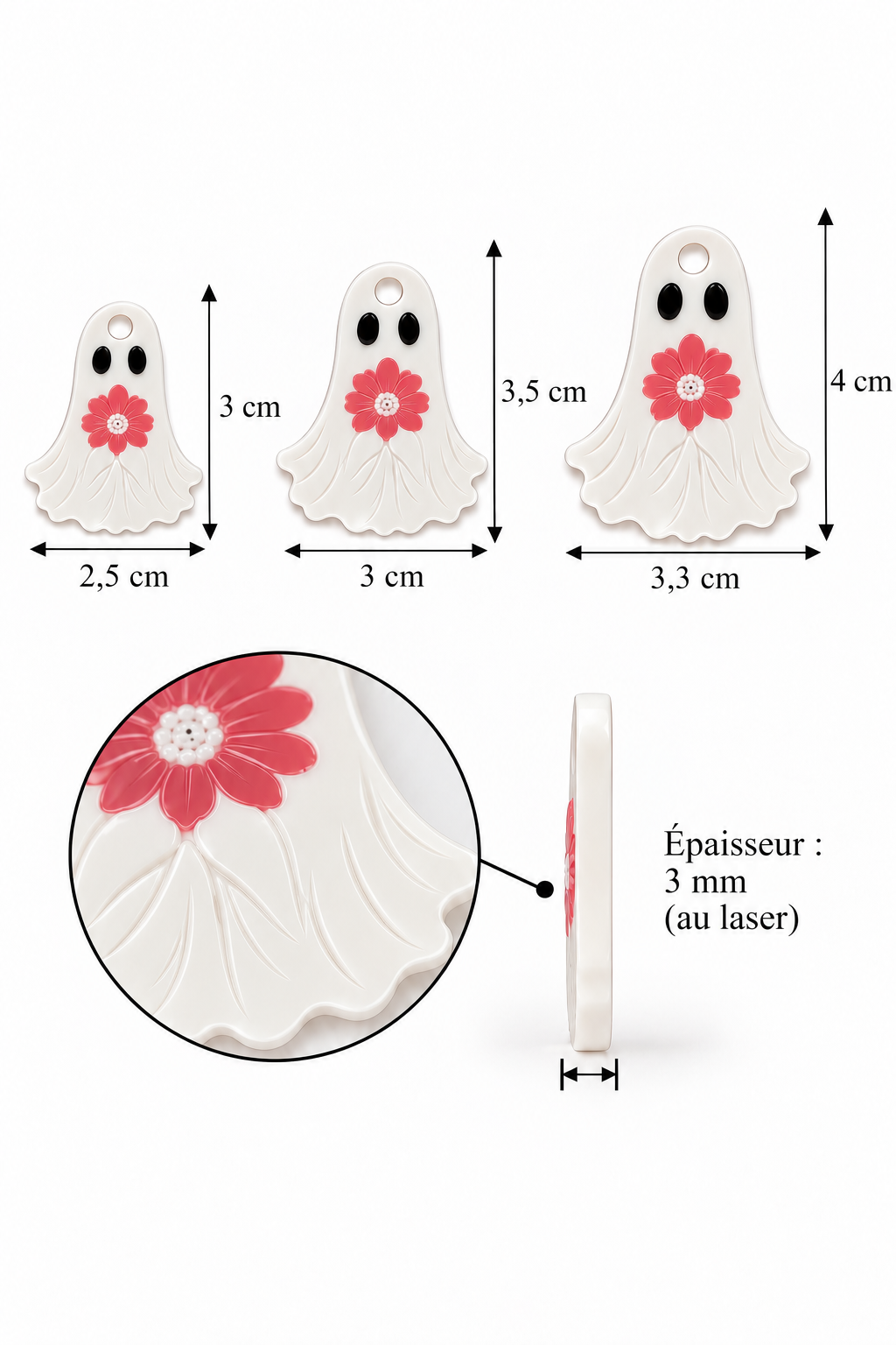 Moule Fantôme fleur