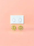 Bloom droplet mold — 6 pairs / Transparent (UV resin)