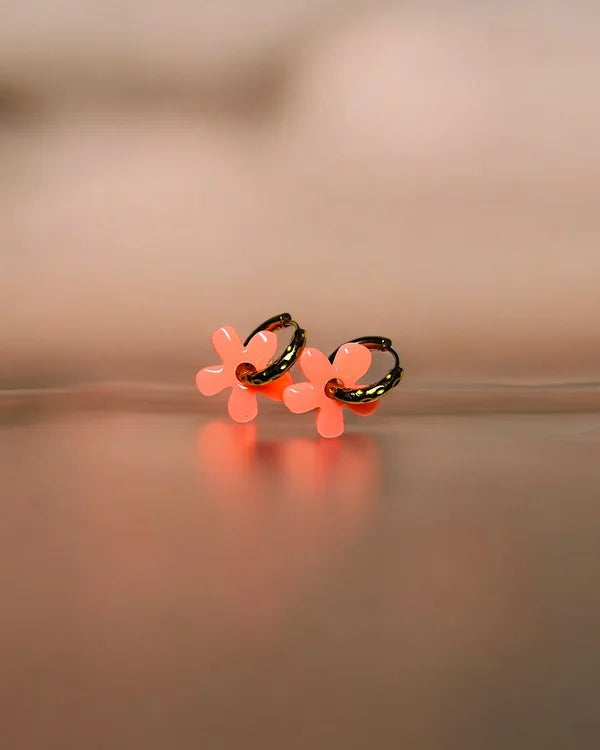 Bloom droplet mold — 6 pairs / Transparent (UV resin)